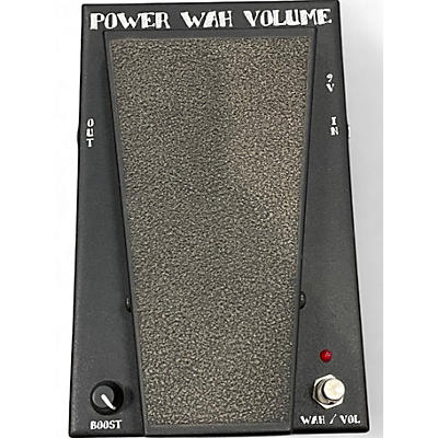 Used Morley PWOV Power Wah Volume Effect Pedal