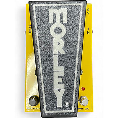 Used Morley PWOV Power Wah Volume Effect Pedal