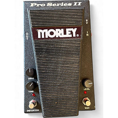Used Morley Pro Series II Distortion Wah Effect Pedal