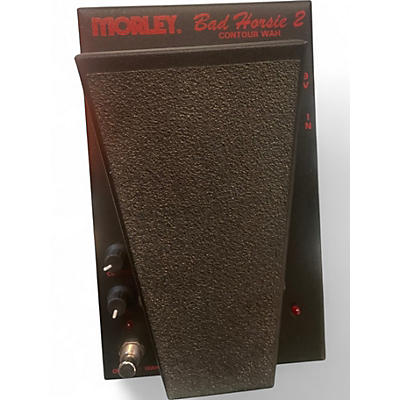 Used Morley Steve Vai Bad Horsie 2 Contour Wah Effect Pedal