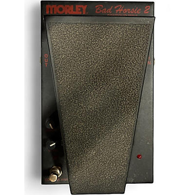 Used Morley Steve Vai Bad Horsie 2 Contour Wah Effect Pedal