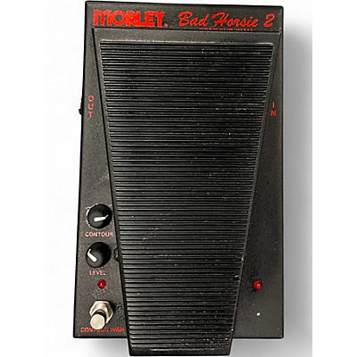 Used Morley Steve Vai Bad Horsie 2 Contour Wah Effect Pedal