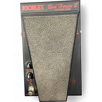 Used Morley Steve Vai Bad Horsie 2 Contour Wah Effect Pedal