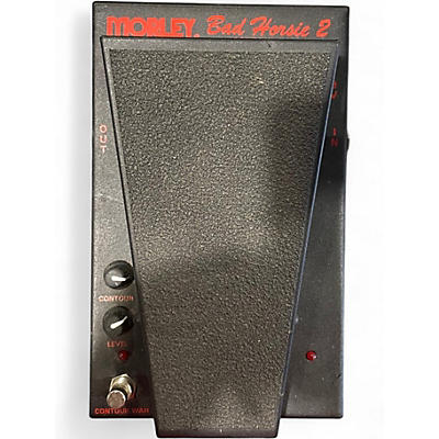 Used Morley Steve Vai Bad Horsie 2 Contour Wah Effect Pedal