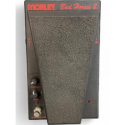 Used Morley Steve Vai Bad Horsie 2 Contour Wah Effect Pedal