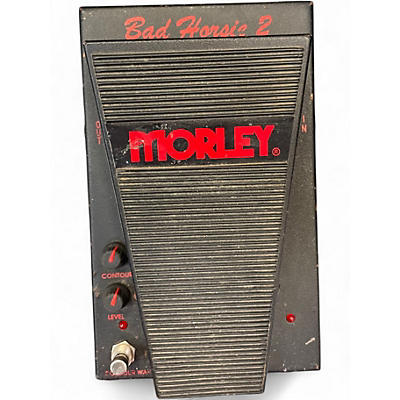 Used Morley Steve Vai Bad Horsie 2 Contour Wah Effect Pedal