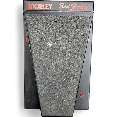 Used Morley Steve Vai Bad Horsie Wah Effect Pedal