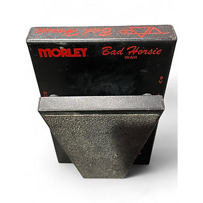 Used Morley Steve Vai Bad Horsie Wah Effect Pedal