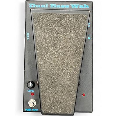 Used Morley dual bass wah Effect Pedal