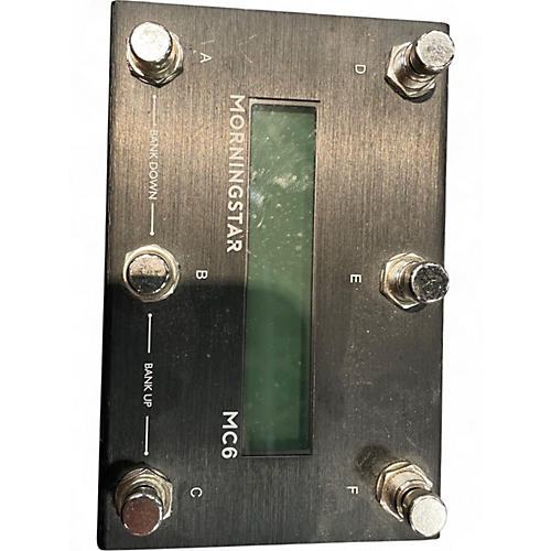 Used Morningstar MC6 MIDI Foot Controller