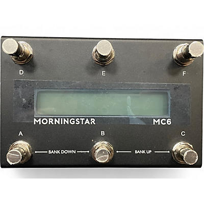 Used Morningstar MC6 MIDI Foot Controller