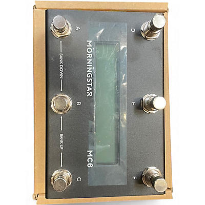 Used Morningstar MC6 MIDI Foot Controller