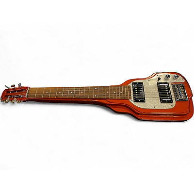 Used Morrell Music LAPSTEEL Metallic Orange Lap Steel