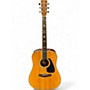 Used Morris MD-525 Natural Acoustic Guitar Natural