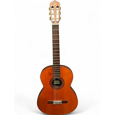 Used Morris PA15G Natural Classical Acoustic Electric Guitar