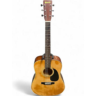 Used Morris W18 Natural Acoustic Guitar