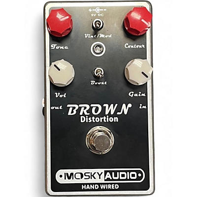 Used Mosky Audio Brown Distortion Effect Pedal