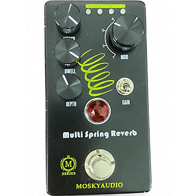 Used Mosky Audio Multi Spring Reverb Effect Pedal