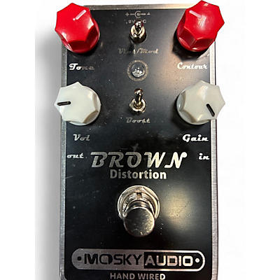Used Mosky Audio brown distortion Effect Pedal