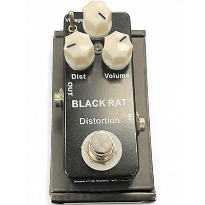 Used Mosky BLACK RAT Effect Pedal