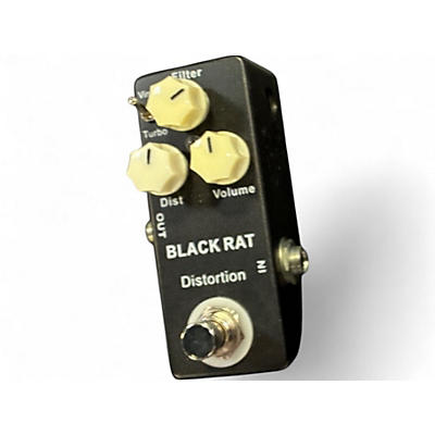 Used Mosky BLACK RAT Effect Pedal