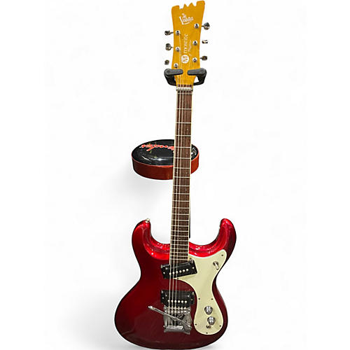 Used Mosrite '64 Reissue Type II Candy Apple Red Metallic Solid Body Electric Guitar Candy Apple Red Metallic