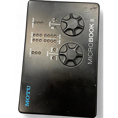 Motu Used Motu micro book II Audio Interface