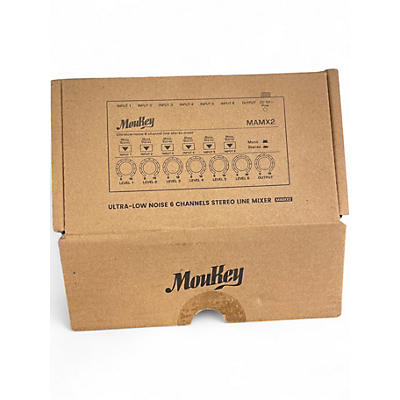 Used Moukey MAMx2 Audio Mixer Line Mixer