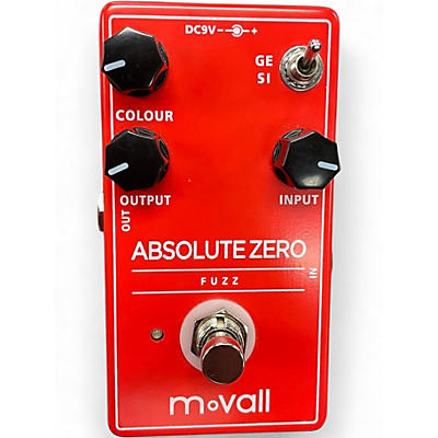 Used Movall absolute zero fuzz Effect Pedal
