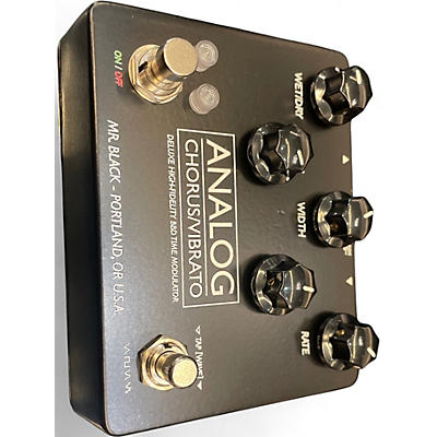 Used Mr Black ANALOG CHORUS VIBRATO Effect Pedal