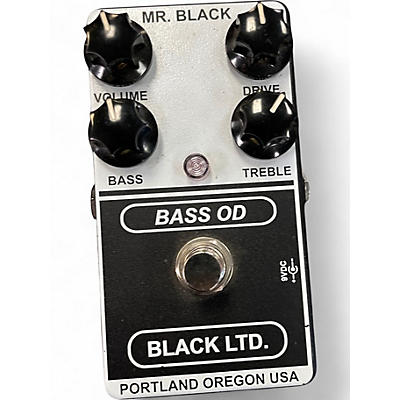 Used Mr Black BASS OD Effect Pedal
