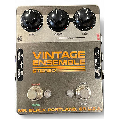 Used Mr Black Black Vintage Ensemble Stereo Effect Pedal