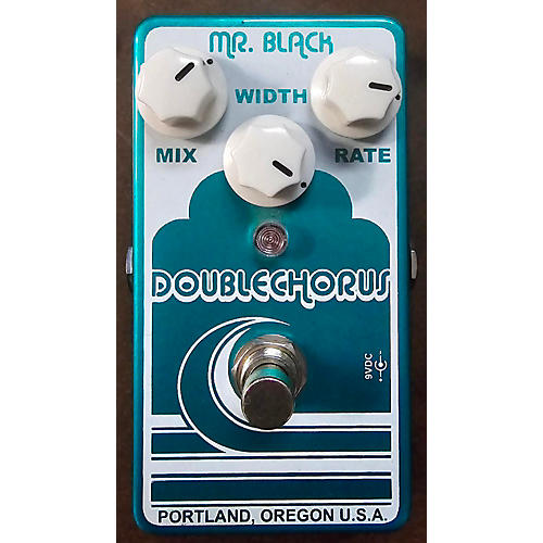 Used Mr Black Double Chorus Effect Pedal