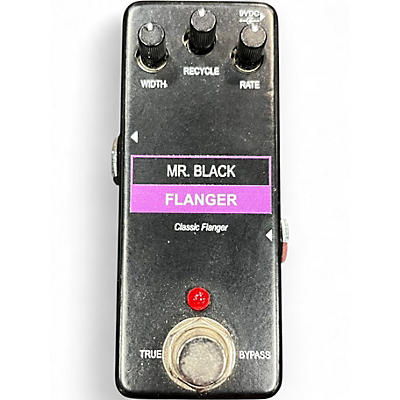 Used Mr Black FLANGER Effect Pedal