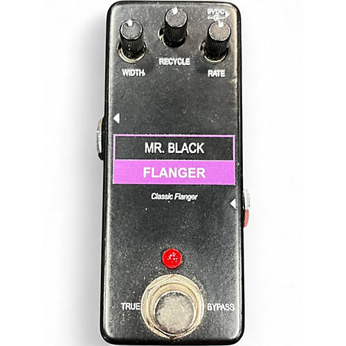 Used Mr Black FLANGER Effect Pedal