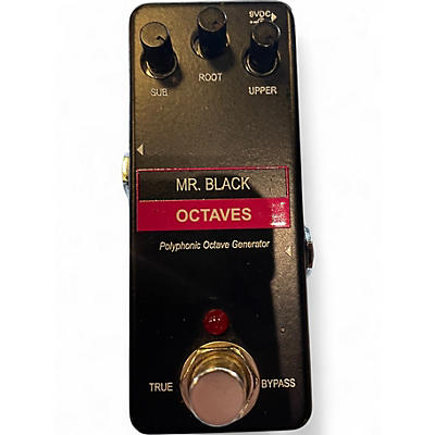 Used Mr Black octave Effect Pedal
