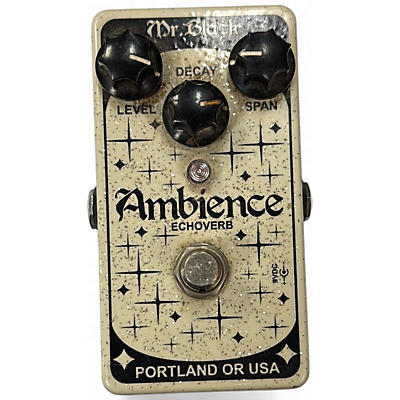 Used Mr. Black Ambience Echoverb Effect Pedal