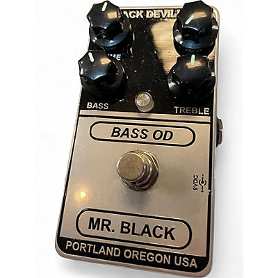 Used Mr. Black BASS OD Bass Effect Pedal