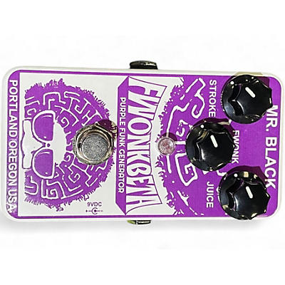 Used Mr. Black Fwonk Beta Purple Funk Generator Effect Pedal