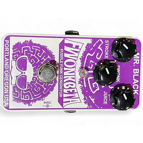 Used Mr. Black Fwonk Beta Purple Funk Generator Effect Pedal