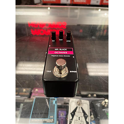 Used Mr. Black Octaves Effect Pedal