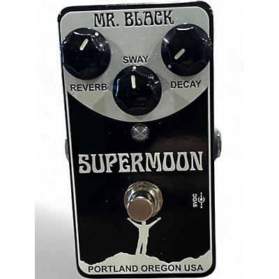 Used Mr. Black Pedals Supermoon Modulated Reverberator Effect Pedal