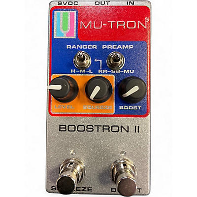 Used Mu-Tron Boostron II Effect Pedal