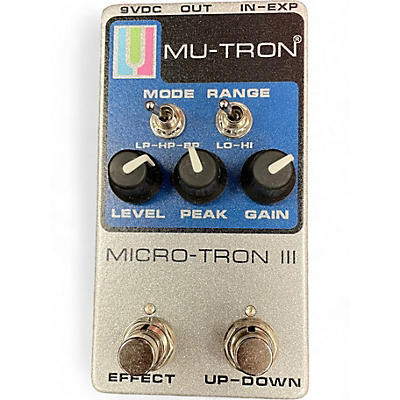 Mu-Tron Used Mu-Tron MICRO-TRON III Effect Pedal