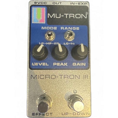 Mu-Tron Used Mu-Tron Micro-Tron III Effect Pedal