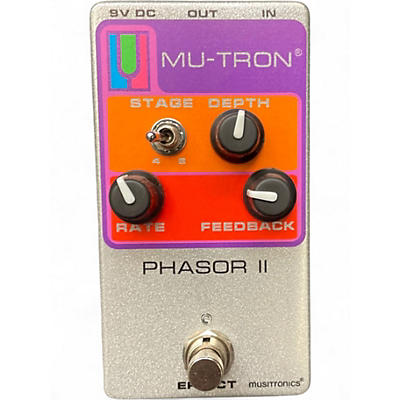 Used Mu-Tron PHASOR II Effect Pedal