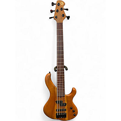Used Muckelroy HMC 5 Natural Electric Bass Guitar