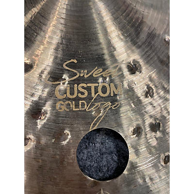 Murat Diril Used Murat Diril 12in Sweet Custom Gold Logo Ocean Cymbal