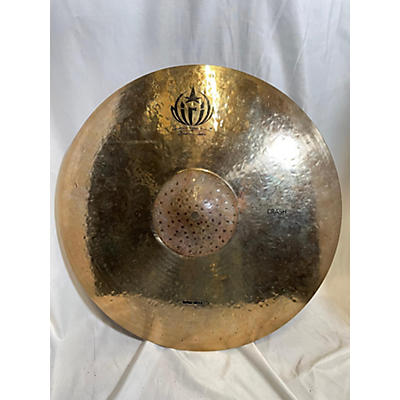 Murat Diril Used Murat Diril 19in D-20 Hand Hammered Raw Bell 19 Inch Crash Cymbal