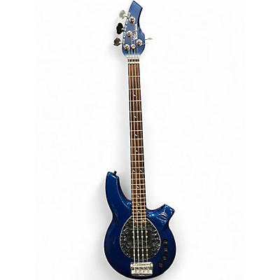 Used Music Man BONGO Blue Electric Bass Guitar